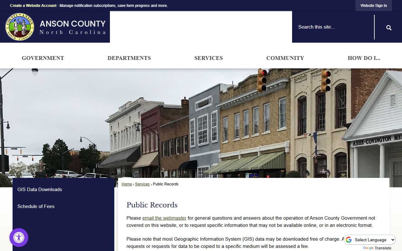 Anson County public records for recent arrests