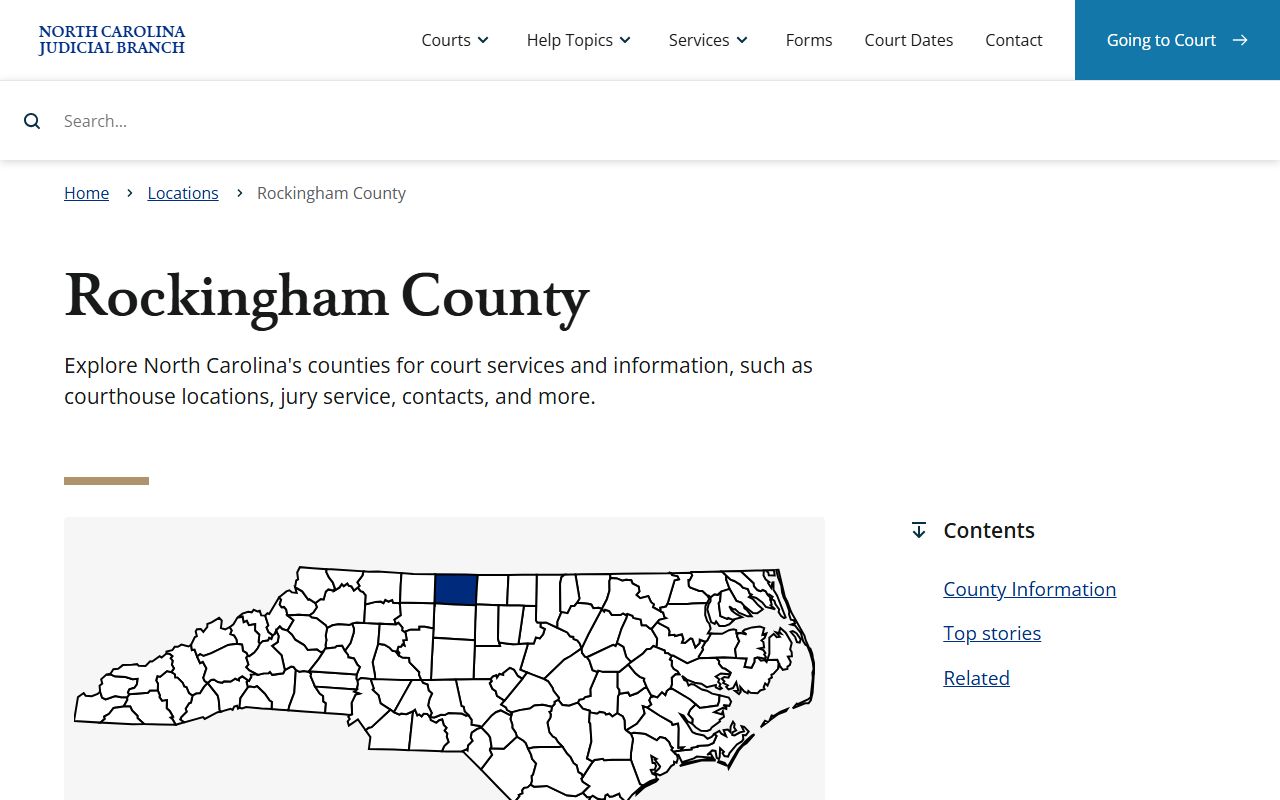 Rockingham County Clerk of Court recent arrest records in Reidsville NC