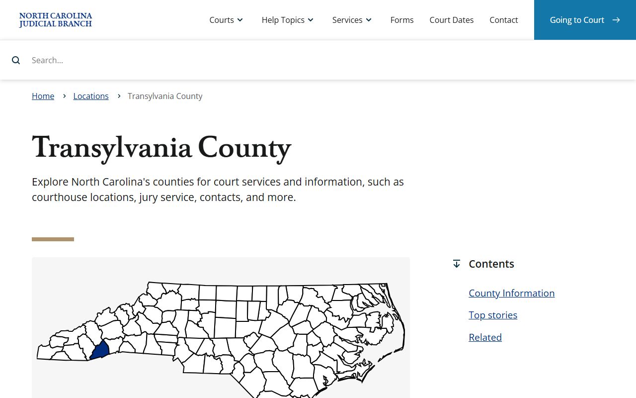 Transylvania County Clerk of Court recent arrest records in Brevard NC