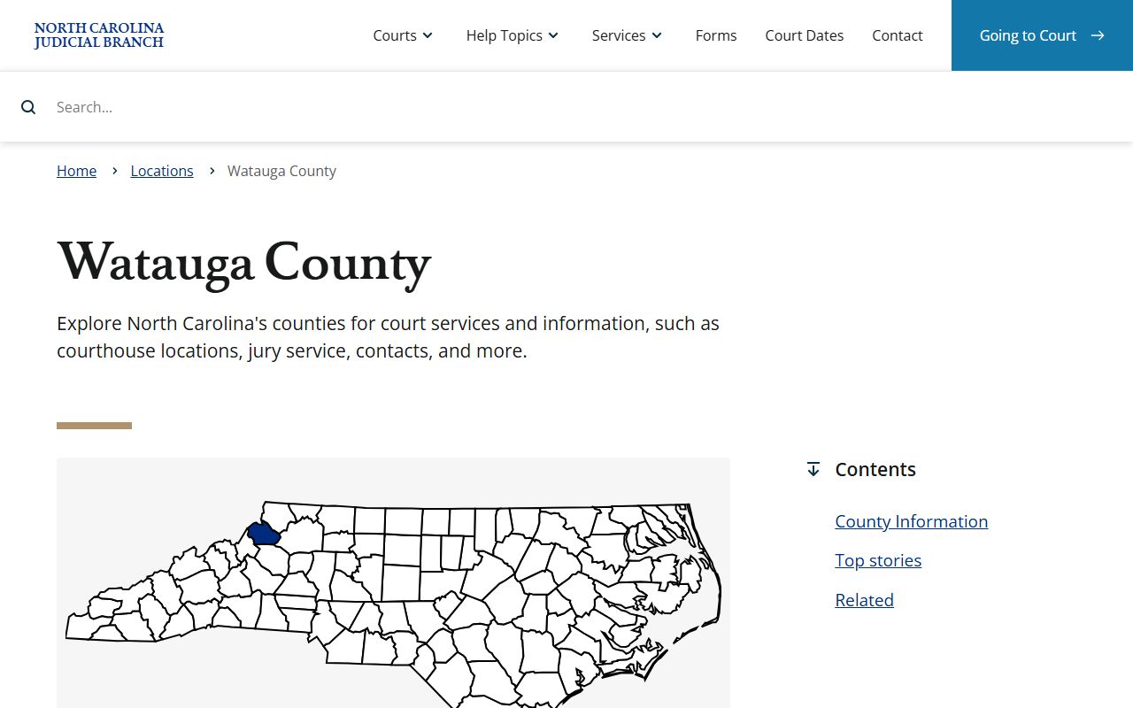 Watauga County Sheriff and Clerk of Court resources for recent arrest records in Boone NC