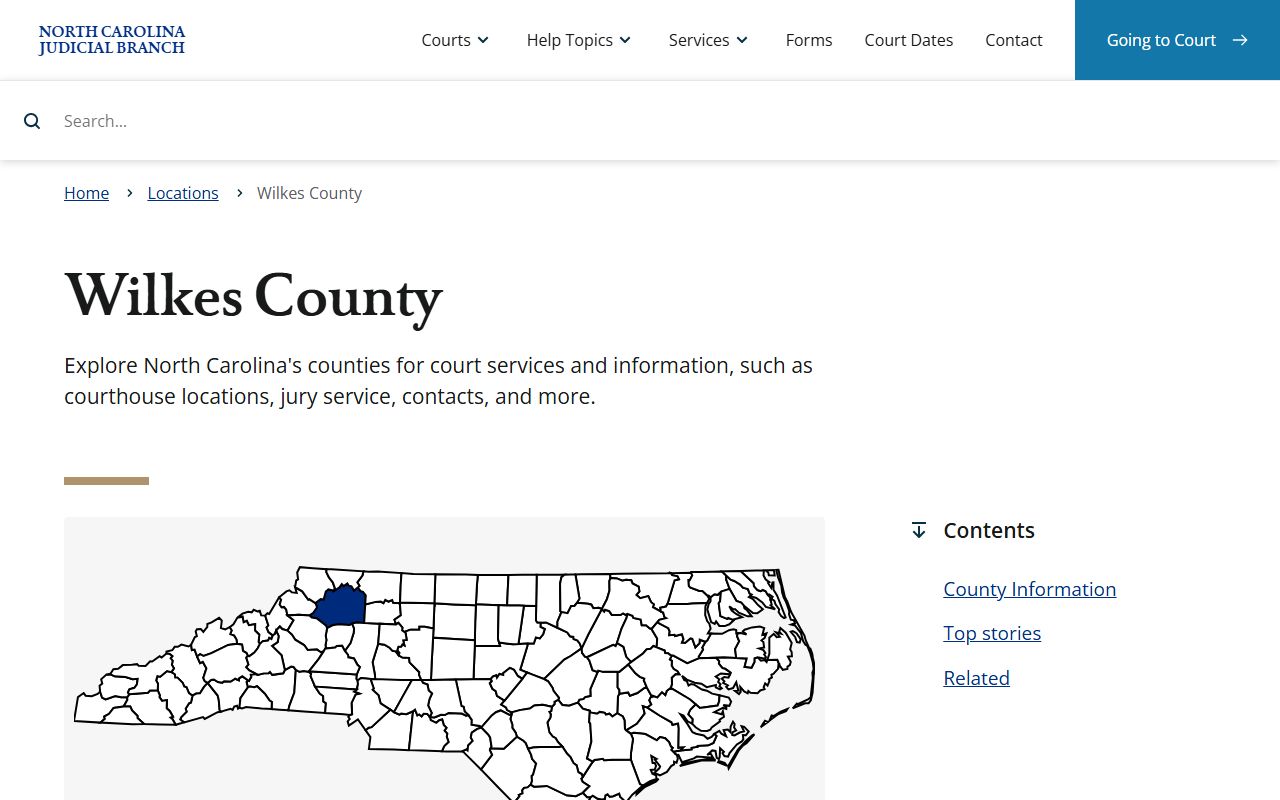 Wilkes County Sheriff and Clerk of Court resources for recent arrest records in Wilkesboro NC